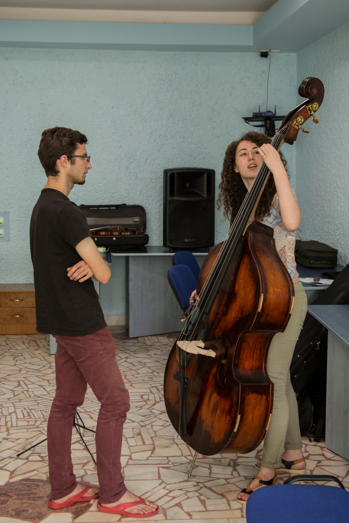 Tinere Talente - Masterclass Orchestra, Busteni - repetitii